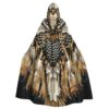 COSTU-02 Native American Owl Costume with Hooded Cloak