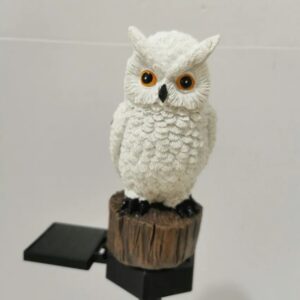 Garden Solar Light Owl Lamp