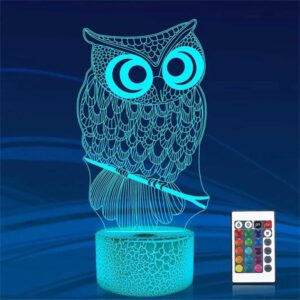 Owl 3D Nightlight Desk Lamp