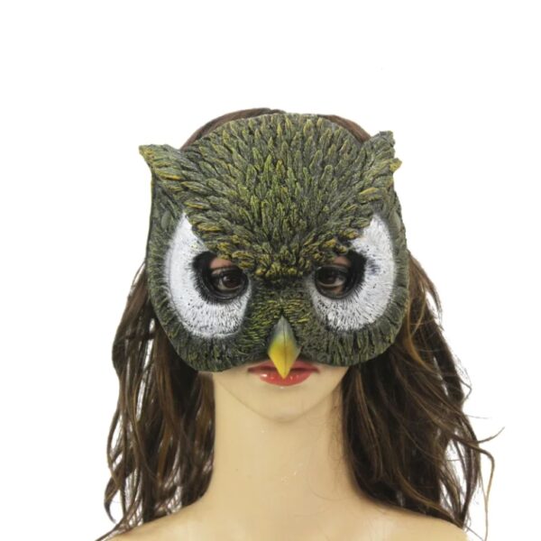 MASK-03 Halloween Full Face Owl Mask for Woman-SIZE