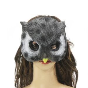 MASK-03 Halloween Full Face Owl Mask for Woman-SIZE