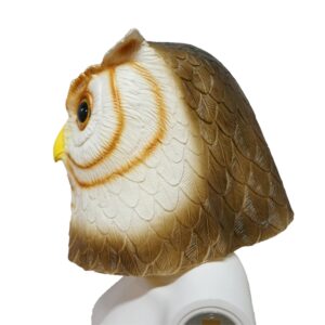 MASK-07 Owl Latex Mask Like Real-2