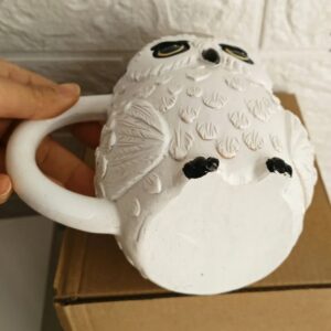 Stainless Steel Creative 3D Coffee Owl Mug