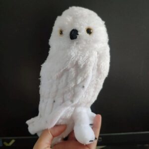 18cm Snowy Owl Plush Stuffed Animal