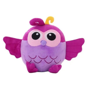 Soft Colorful Owl Plushie