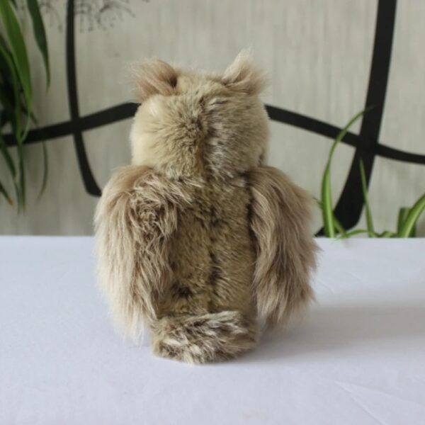 Lifelike Brown Owl Plushie