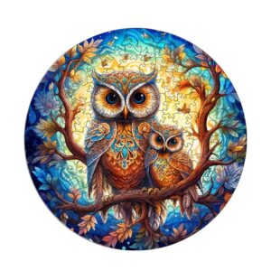 Owl Puzzle Game Set for Kids and Adult