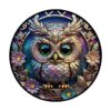 Wooden Owl DIY Crafts Jigsaw Puzzle