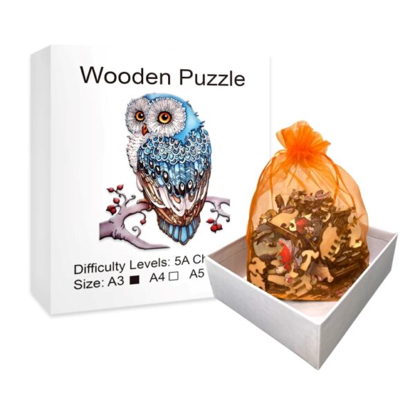 Colorful Barn Owl Puzzle