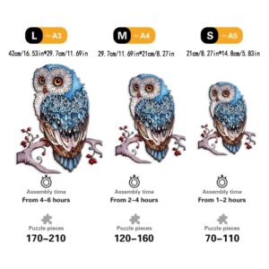 Colorful Barn Owl Puzzle