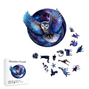 Creative & Fun Shape Owl Wooden Puzzle