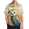 Barn Owl All Over Print Shirt