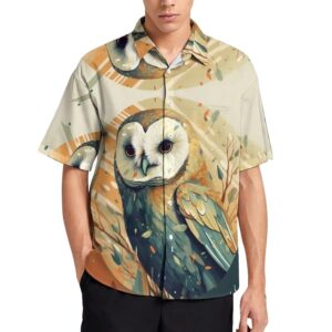 Barn Owl All Over Print Shirt