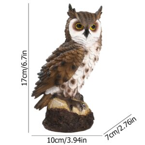 STATU-01 Resin Owl Statue for Outdoor