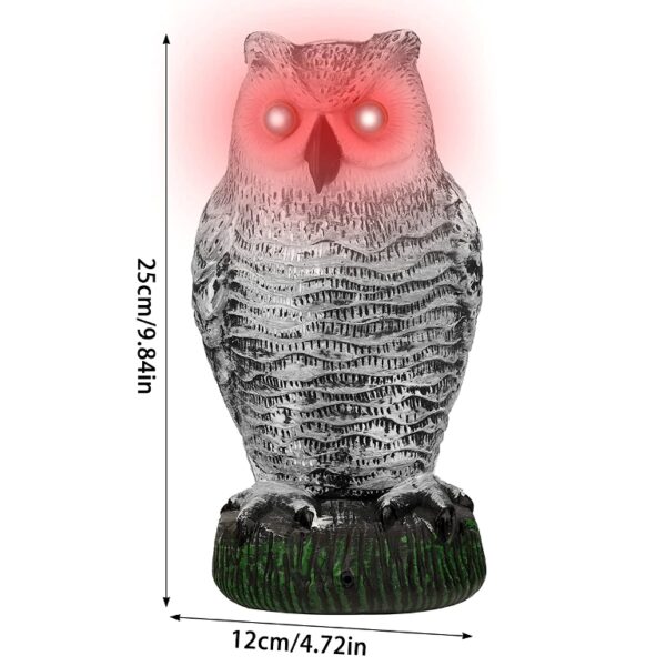 Bird Scarer Owl Decoy Statue