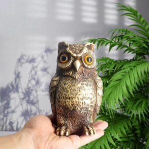 Garden Decor Realistic Owl Statue