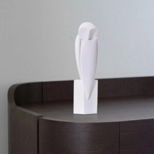 Abstract Art Owl Statue